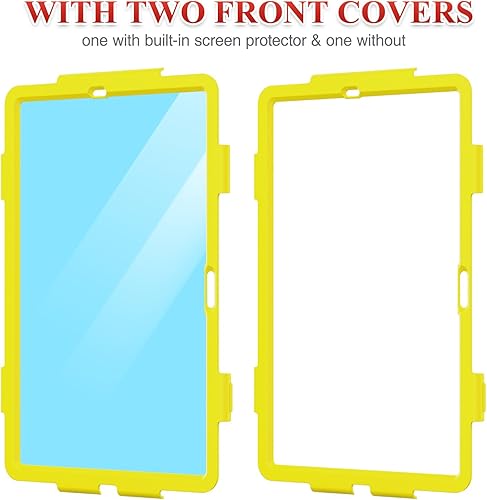 Miniatura 8 de SEYMAC stock Funda para Samsung Galaxy Tab S9 Plus de 12.4 pulgadas, diseño de malla a prueba de caídas con protector de pantalla correa de mano