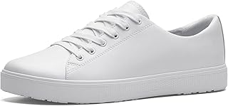 Unisex Arbeits-Sneaker – Bequeme, leichte, Wasserabweisende, Rutschhemmende Arbeitsschuhe, ideal für Männer und Frauen in Küchen, für Kellner und Koch – Old School Low Rider IV