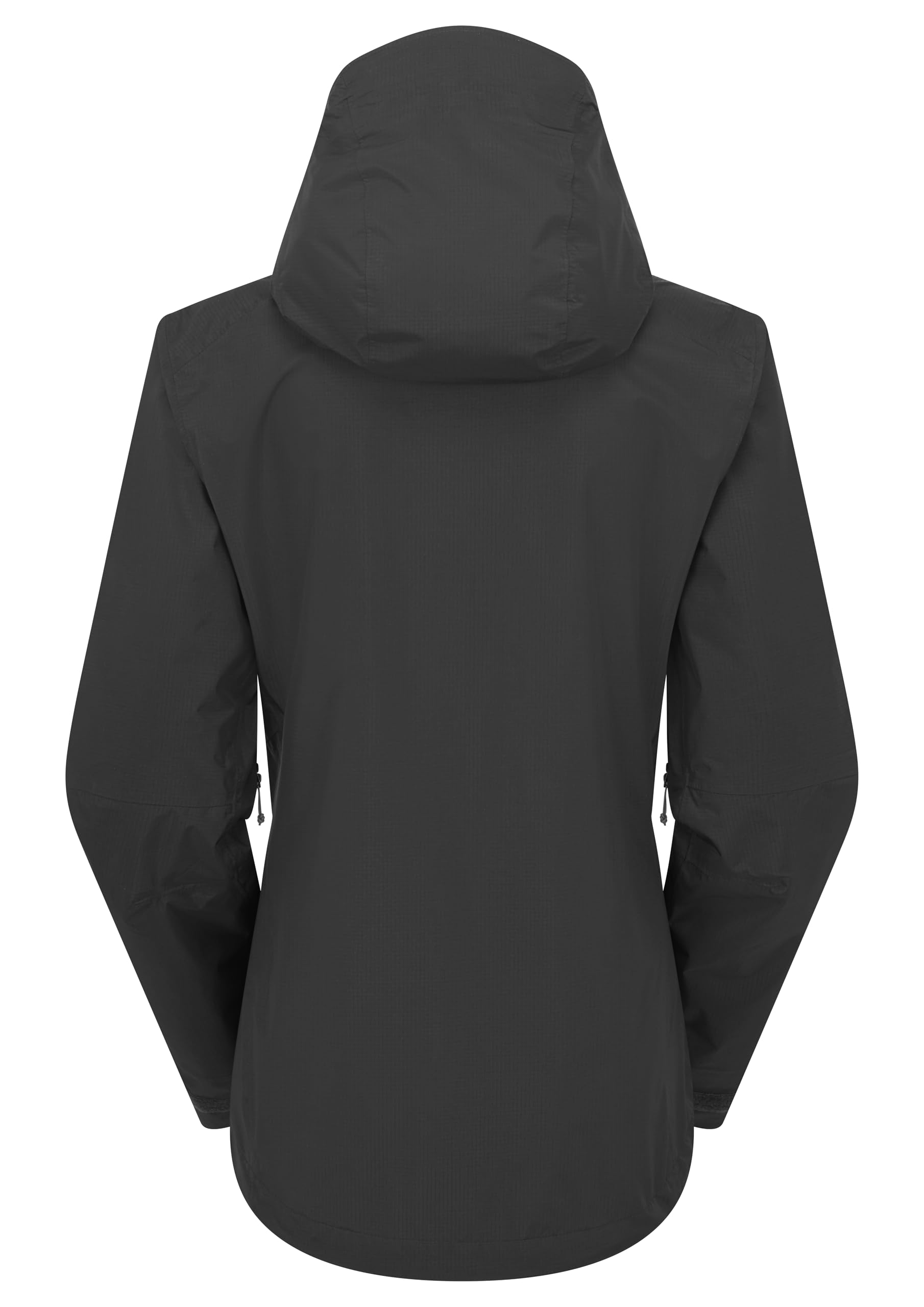 Rab Chaqueta Downpour Mountain para mujer, abrigo ligero e impermeable con capucha para senderismo y senderismo