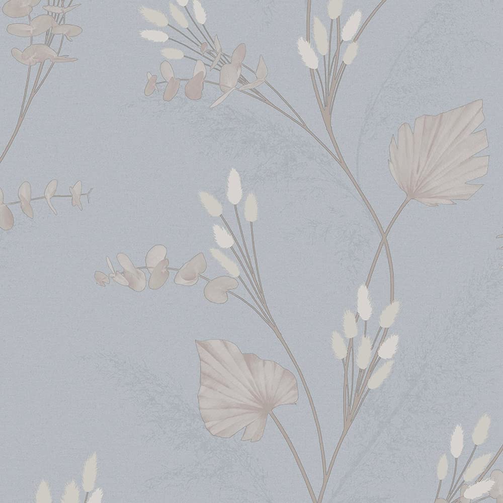 Holden Decor Blue Opus Amarante Slate Wallpaper 36252 - Italian Pampas Grass