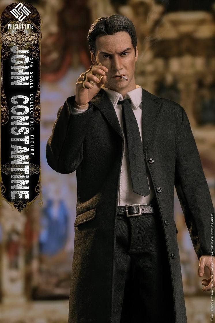 Amazon | PRESENT TOYS 1/6 コンスタンティン キアヌ・リーブス 風 未