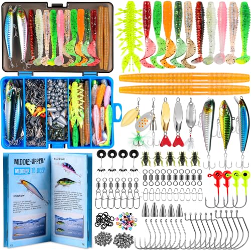 PLUSINNO 137-Piece Tackle Kit