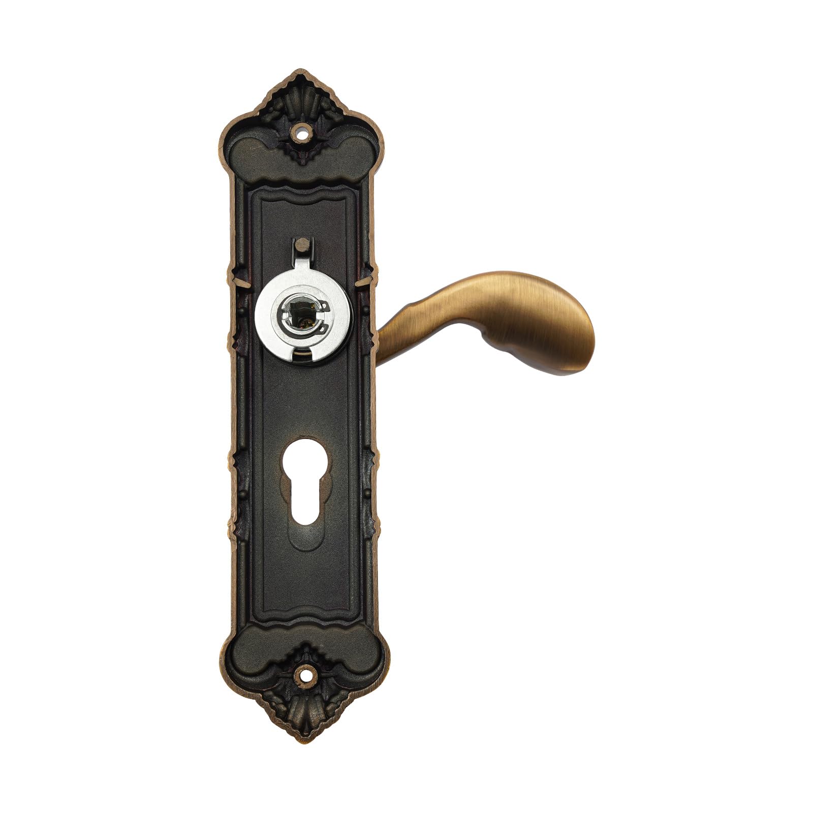 Serratura per porta in stile europeo, Con Maniglia Serratura Cilindro Antico Bronzo Colori Per Il Soggiorno Camera Da Letto Porta