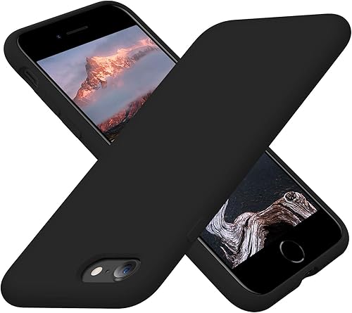 Cordking Funda diseñada para iPhone SE Case 20222020, diseñada para iPhone 7 8 Case, funda de teléfono de silicona ultra delgada a prueba de golpes