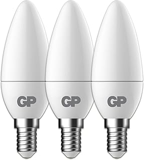 GP Batteries 740GPCAN087823B3 1x3 Lighting LED Candle B35 E14, 4.9W (40W) 470lm GP 087823