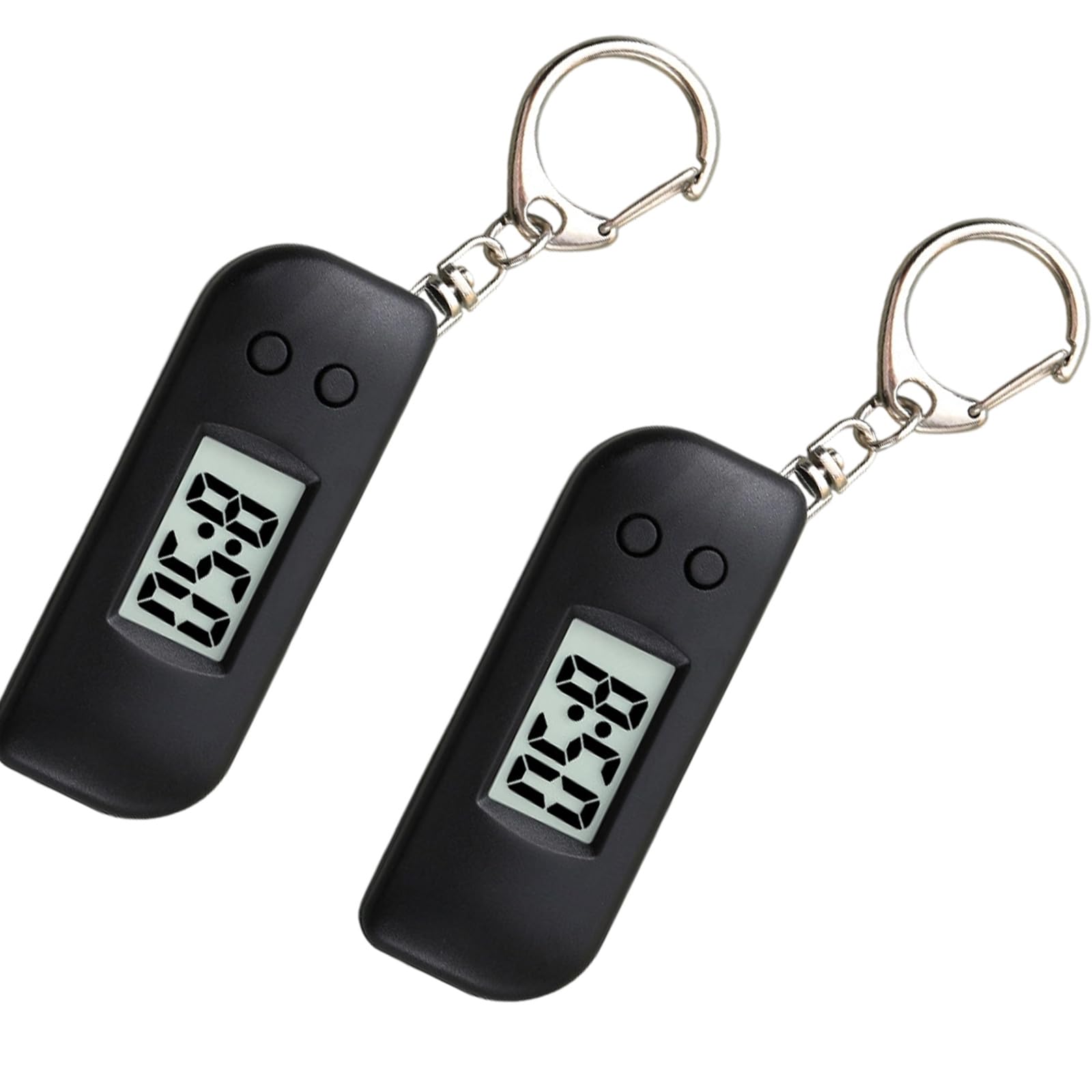 Whoasyst Multifunction Electronic Keychain Clock Perfect for Students Travelers Study Workouts Precisions