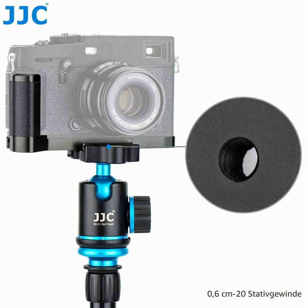 JJC Metall-Handgriff Kompatibel mit Fujifilm X-Pro3, X-Pro2, Arca-Typ