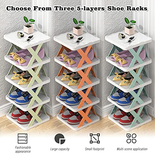 Xnuoyo Shoe Scarpiera a 5 livelli, Organizzatore