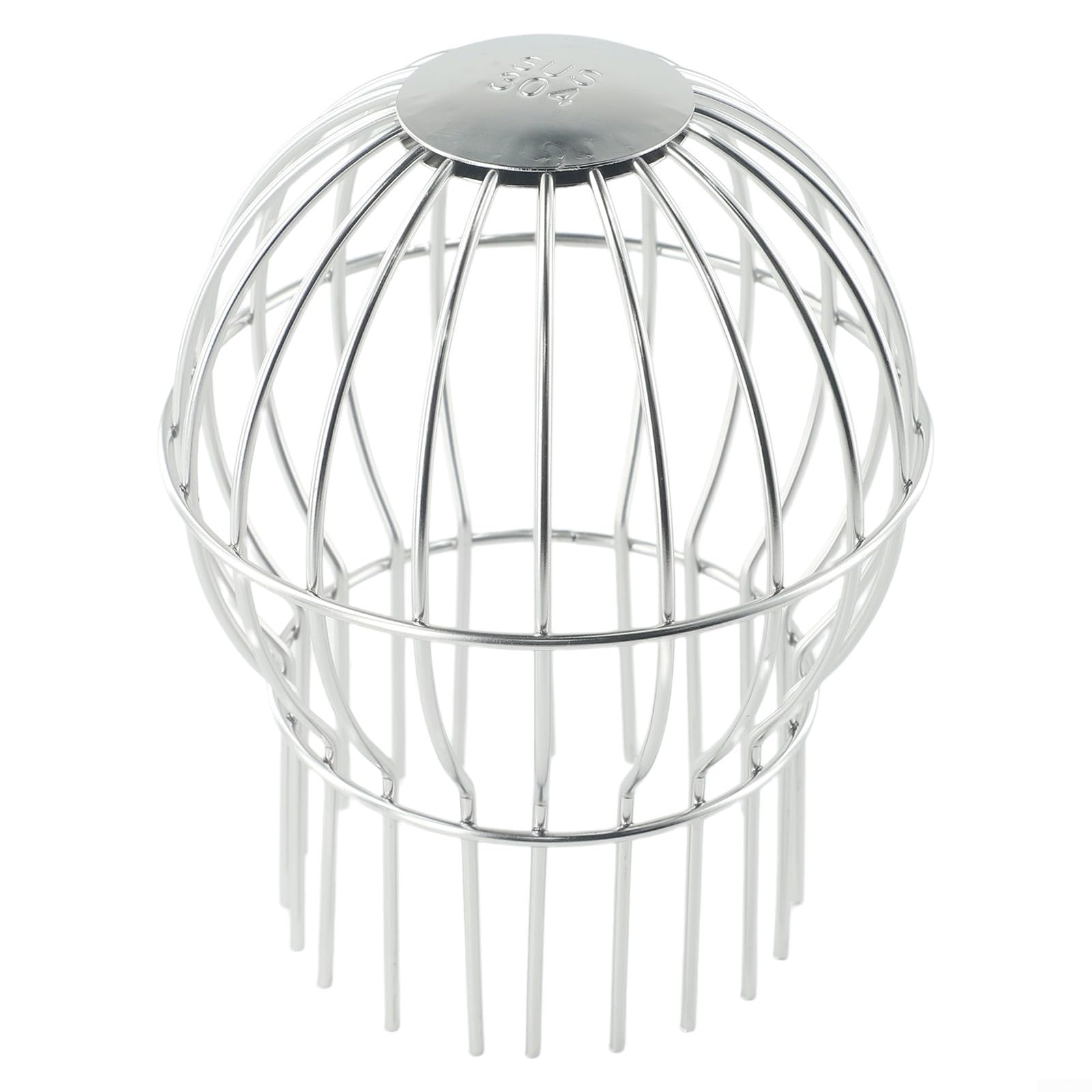 Grille en maille inox 304 de 160mm pour l'évacuation de toit durable