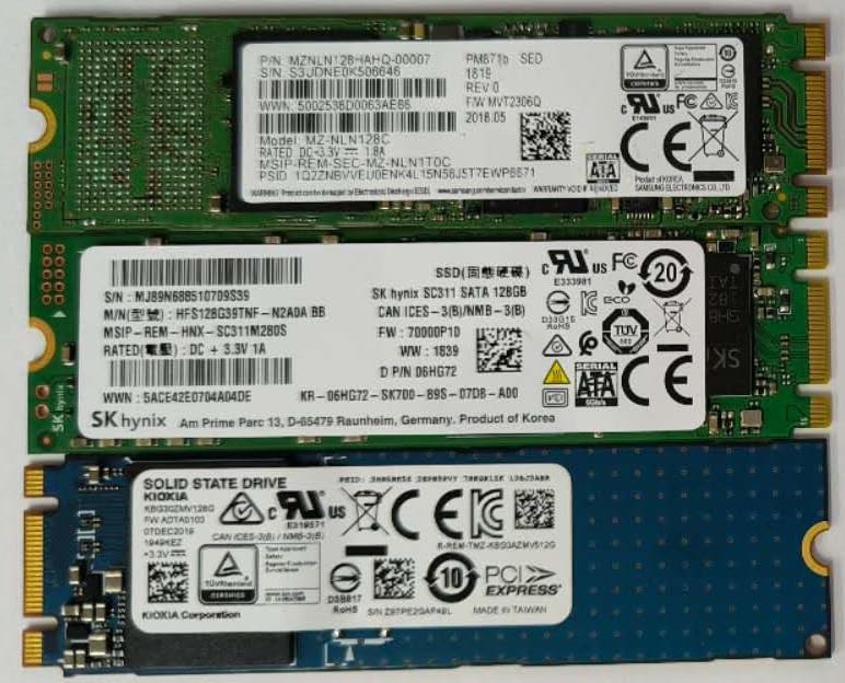 Amazon | 【整備済み品】M.2 SATA SSD / 128GB / 内蔵SSD/大手メーカー