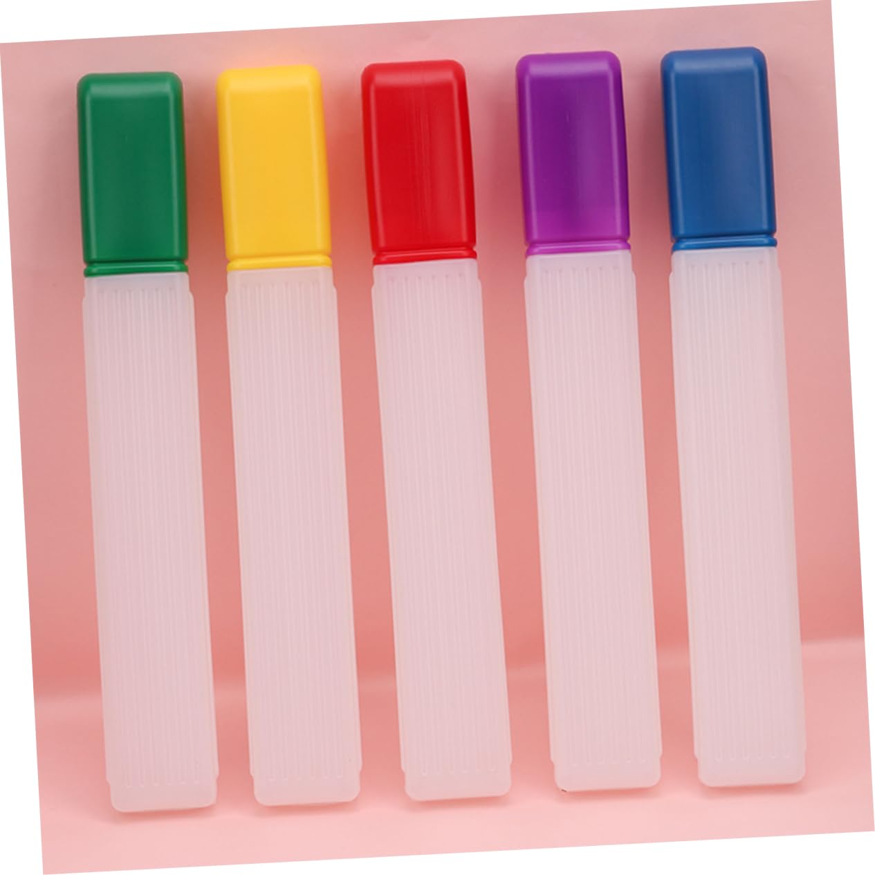 5piezas Contenedor De Agujas De Tejer Y Coser Caja De Almacenamiento Plástica Para Agujas De Punto Tubo Organizador Portátil