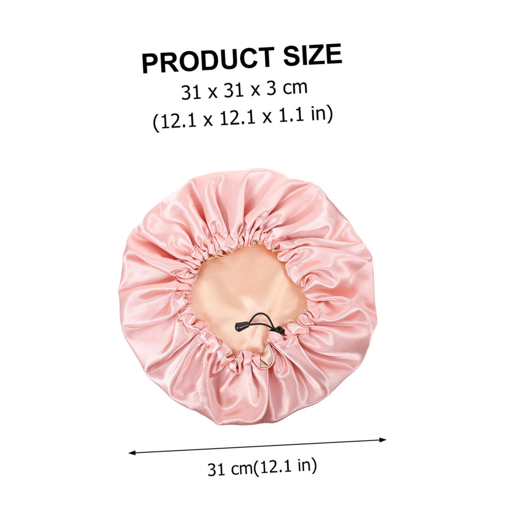 minkissy 6 Pz Cuffia Regolabile Berretto Spa Da Donna in Raso Berretto Da Notte Da Donna Cappello Chemio Satinato Cappello Da Notte in Raso Tappo Bidet Terme Mancare Copertura