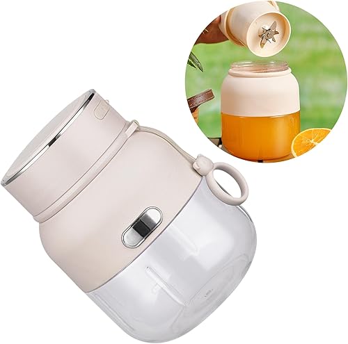 Miniatura 5 de Licuadoras portátiles, recargables por USB de 34 onzas con tapa a prueba de fugas, para batidosjugos, ideal para viajes, gimnasio, oficina y cocina