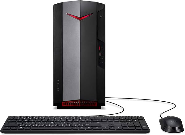 Desktop de juegos Acer Nitro 50 N50-640-UR12 | Procesador Intel Core i5-12400F de 12ª generación de 6 núcleos | NVIDIA GeForce RTX 3060 | 16GB DDR4 3200MHz | SSD 512GB | HDD 1TB | Intel Wi-Fi 6E AX211 | Windows 11 Home