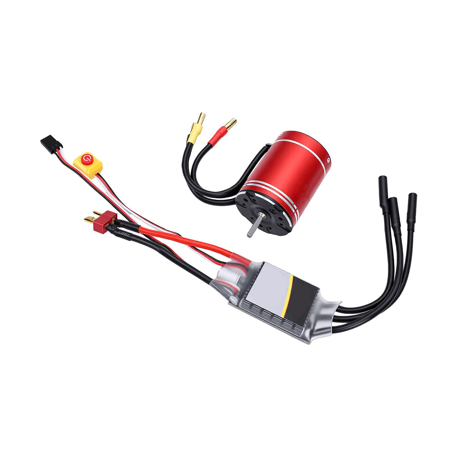 Zunate Silnik Bezszczotkowy z Regulatorem ESC 5600KV 75A do RC Aut i łodzi
