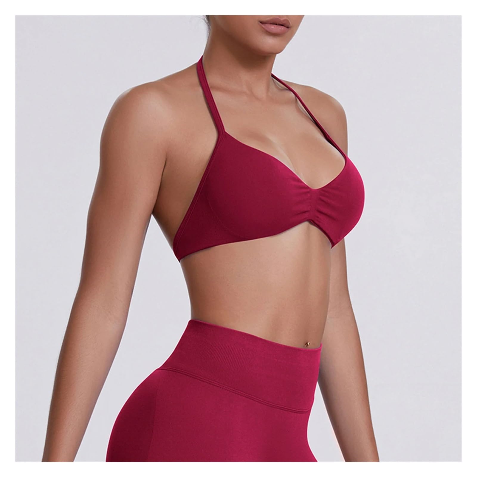 Top da Yoga Reggiseno Sportivo da Donna, Top Palestra, Abbigliamento, Intimo Femminile, Yoga, Corto Fitness Traspirante, Reggiseni Push-up for l'allenamento