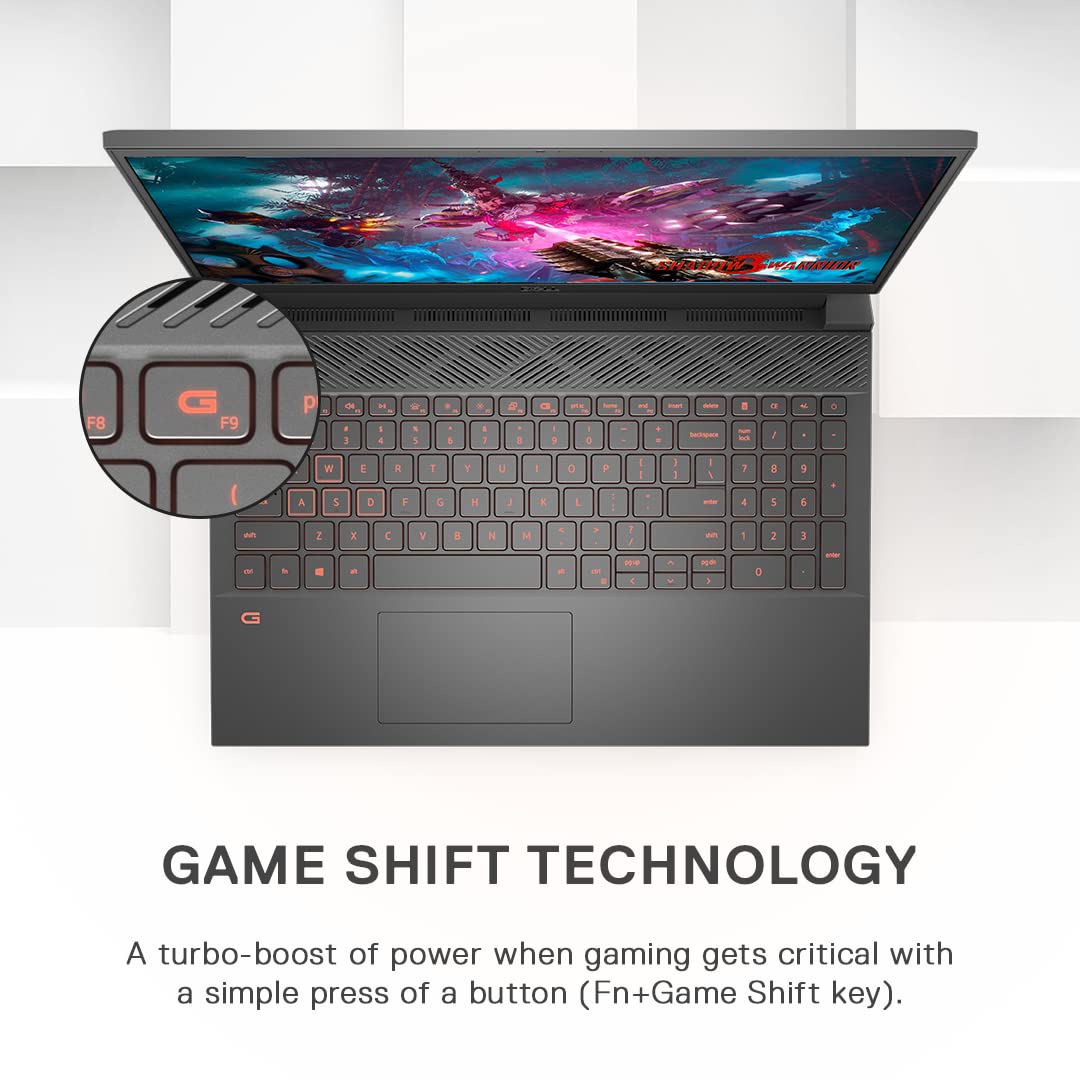 Dell G15 5520 Windows 11 Gaming Laptop, Intel i5-12500H, Win 11 +