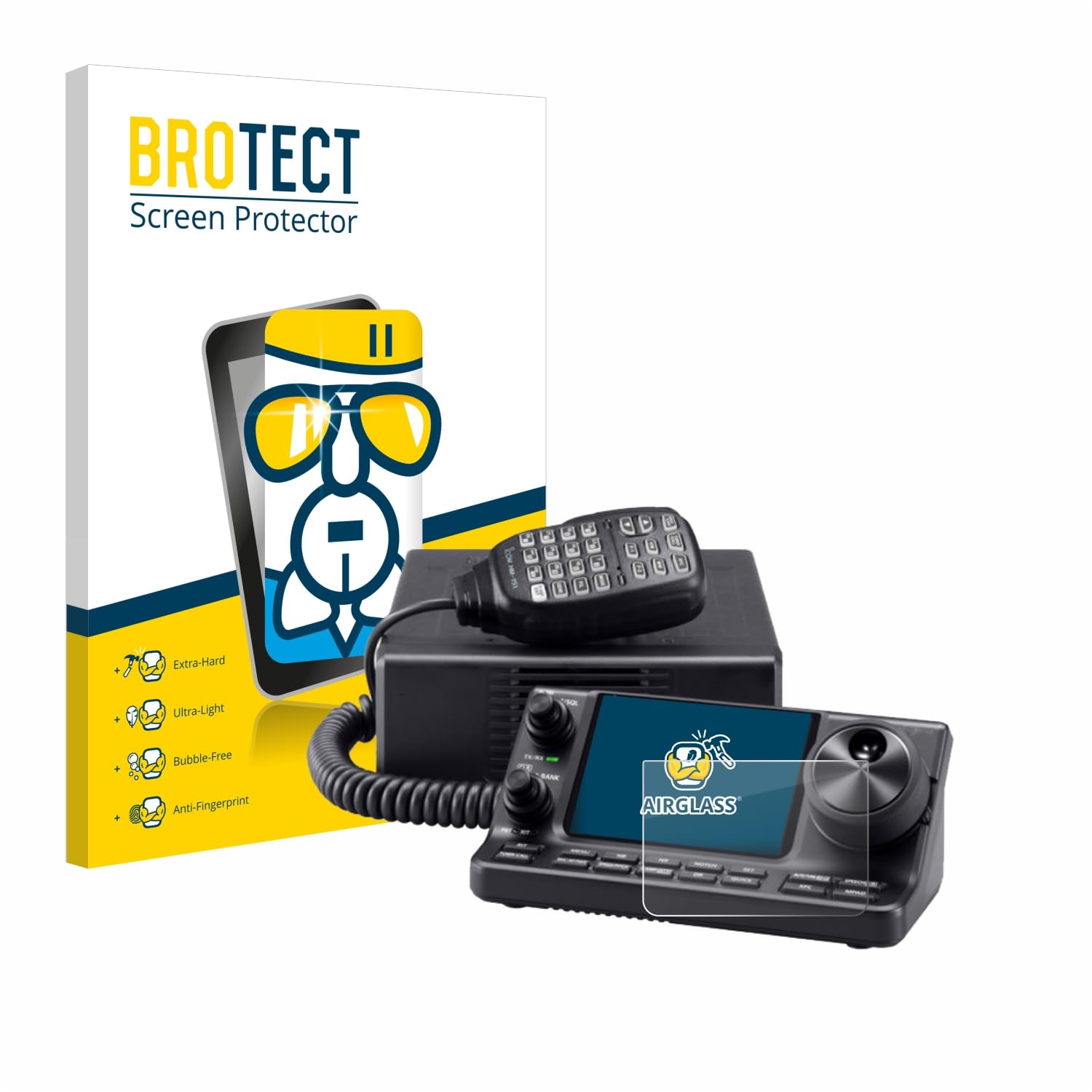 BROTECT Panzerfolie Für Icom IC-9700 – 9H Kratzschutz, Made In Germany