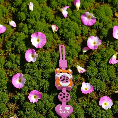 Image of Personalized Pacifier Clips with Name Custom Silicone Beaded Chain Pacifier Holder Stroller Gifts for Baby Boys Girls