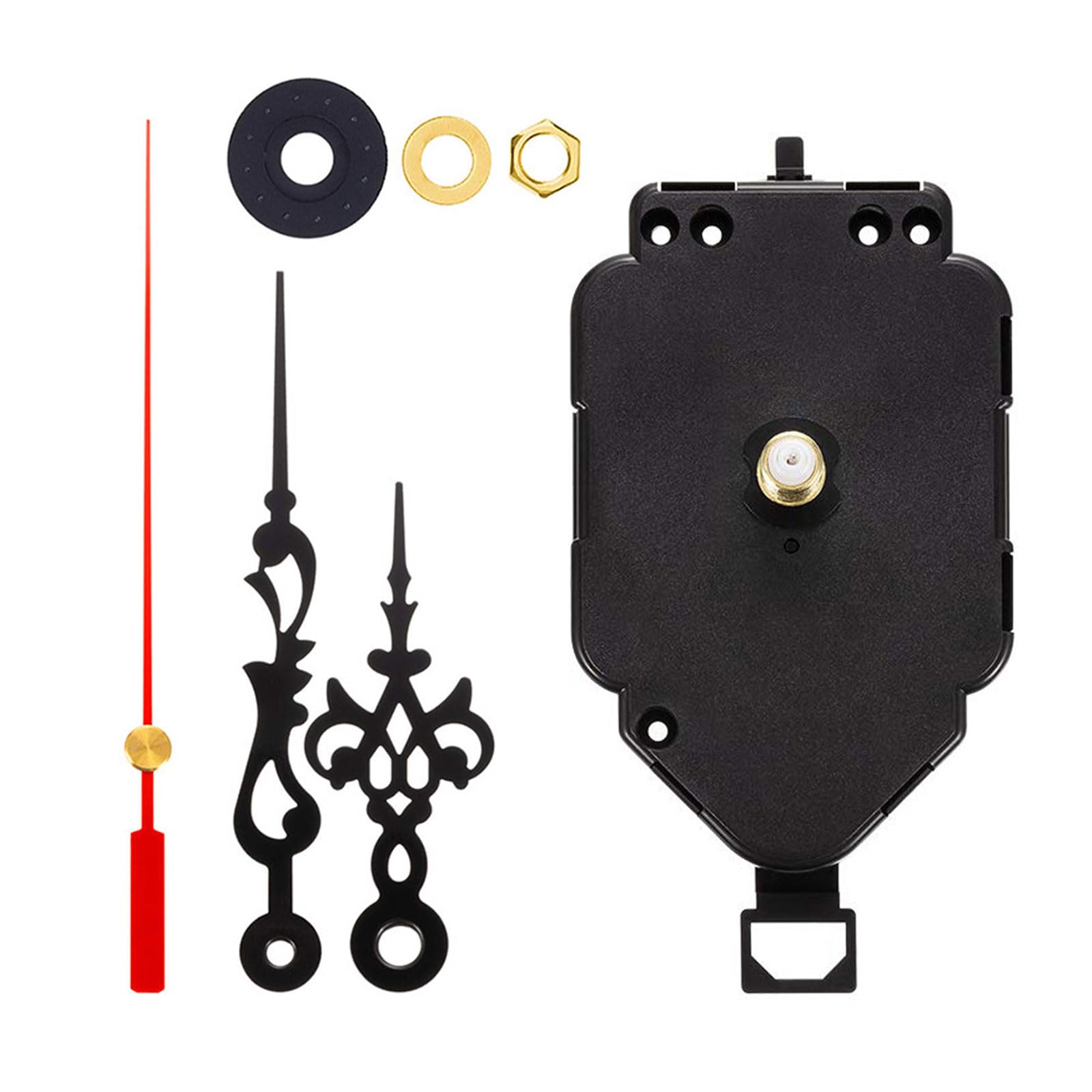 Bottone Pendulums Clock Motor Kits with Different Hand Styles for Wall Clock Creation or Repair Parts Movement Mechanism Pendulums Movement