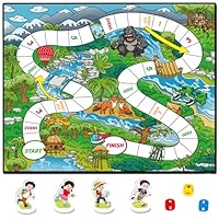 Aizweb Math Board Games for Kids,Addition & Subtraction Game,Educational Learning Board Games for 1st Grade for Boys and Girls Ages 5 6 7 8,Travel Indoor Outdoor Classroom Dice Family Games