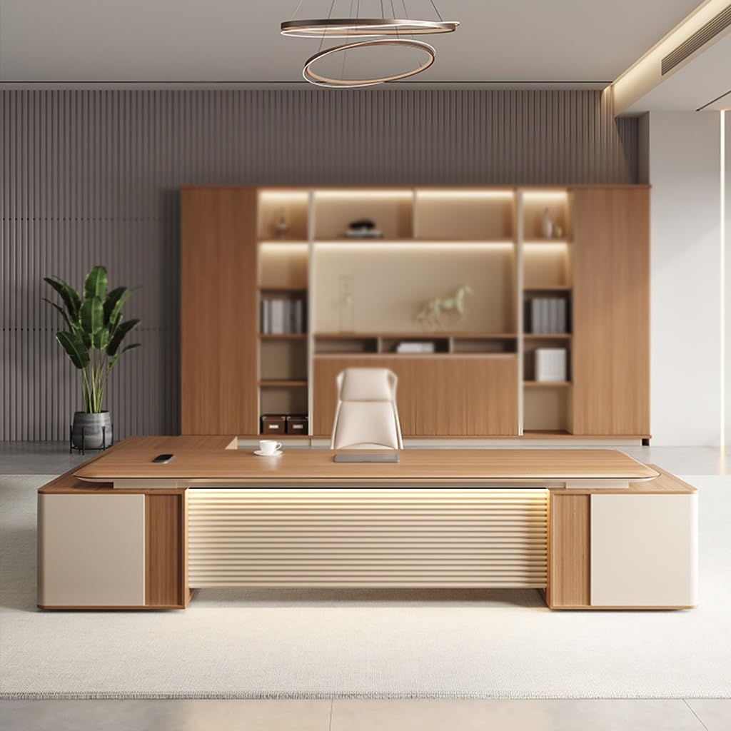 Schreibtisch Chefschreibtisch, Moderner CEO-Schreibtisch, Einzelschreibtisch for Manager Büro Desk