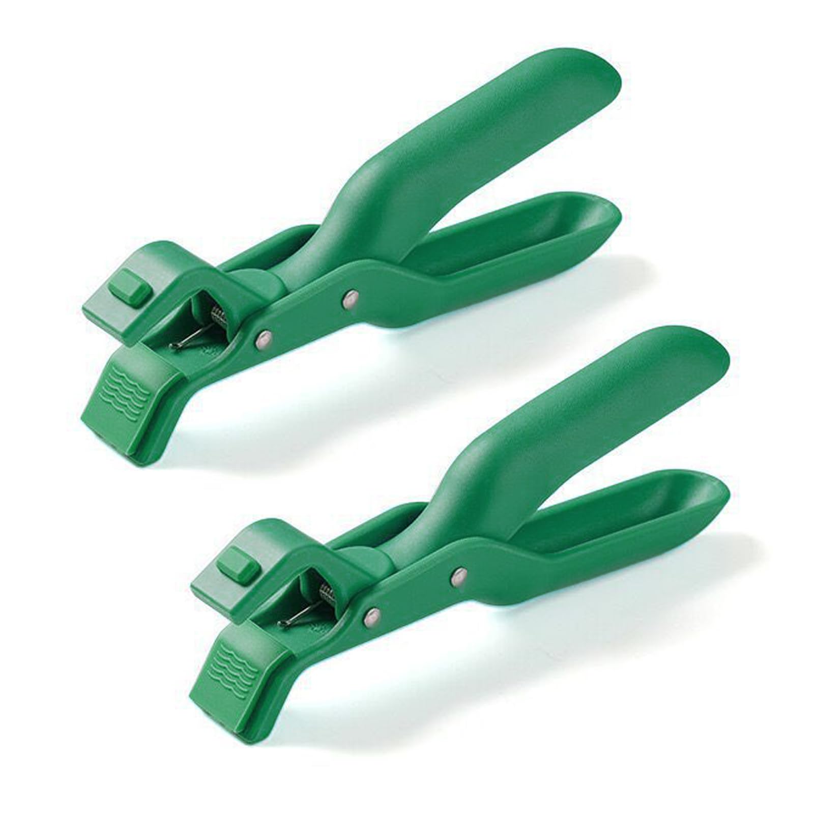 2Pcs Non-Slip Bowl Holder Clip Heat Resistant Anti Scald Clip Multifunctional Bowl Gripper Sturdy Silicone Hot Plate Gripper for Hot Bowl Dish Plate (Green)