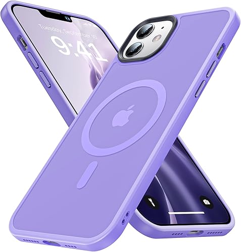 Miniatura 9 de Funda magnética para iPhone 12/iPhone 12 Pro [compatible con Magsafe] [protección contra caídas de grado militar] Funda protectora a prueba de