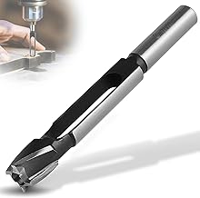 SWAWIS Fresa per Tappi in Legno Diametro 8 mm, Trapano per Tenoni in Acciaio al Carbonio, Taglierina per Tenoni per Carpenteria e Creazione di Mobili, Taglierina per Tasselli di Legno Profondi