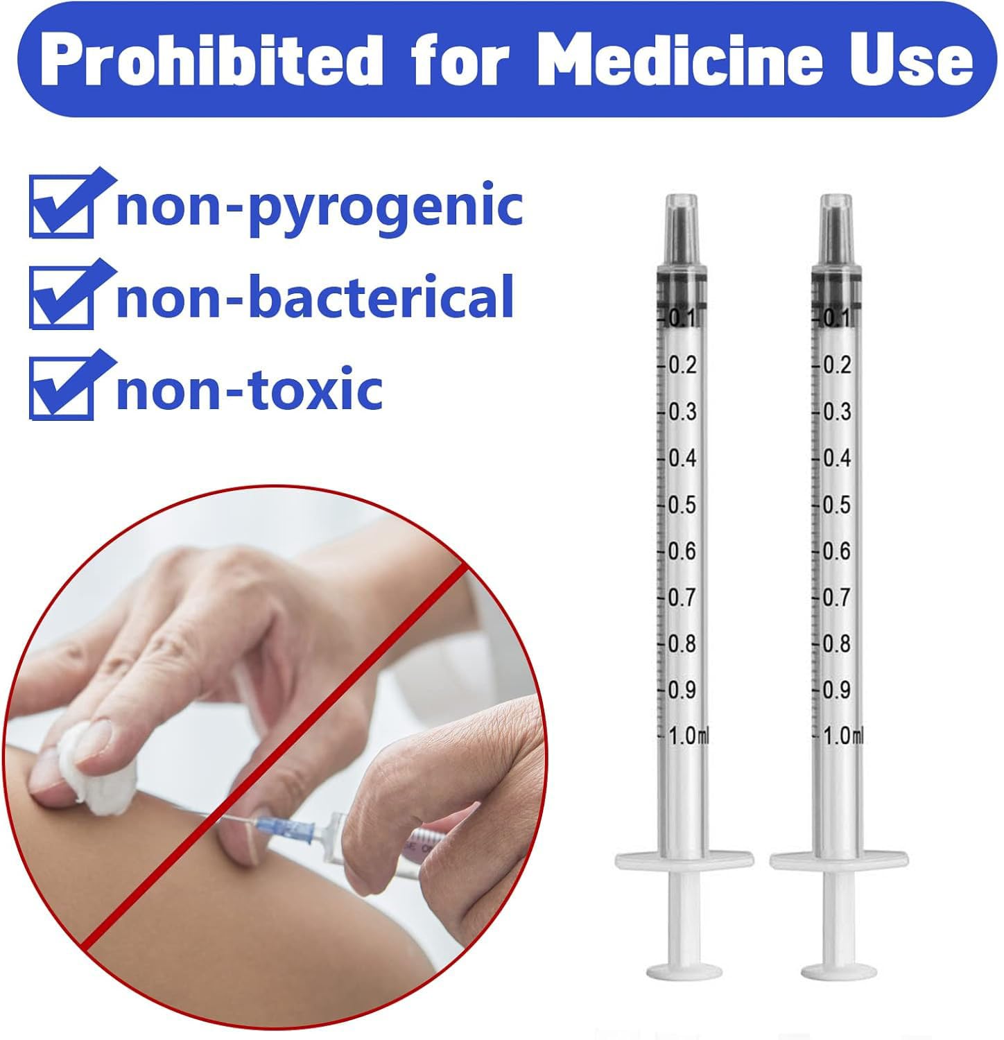 18 stuks spuiten 20 ml met deksel, kunststof spuit zonder naald, steriele spuiten, afzonderlijk verpakte vloeistofspuit voor laboratorium, diervoeding, plantenirrigatie