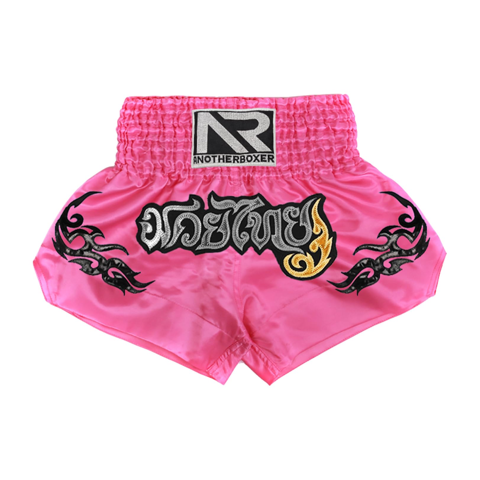 renvena Enfant Garçon Short de Boxe Muay Thai Combat Shorts Arts Martiaux Caleçon Brief Culotte Short Kickboxing Entraînement Sportwear 5-18 Ans