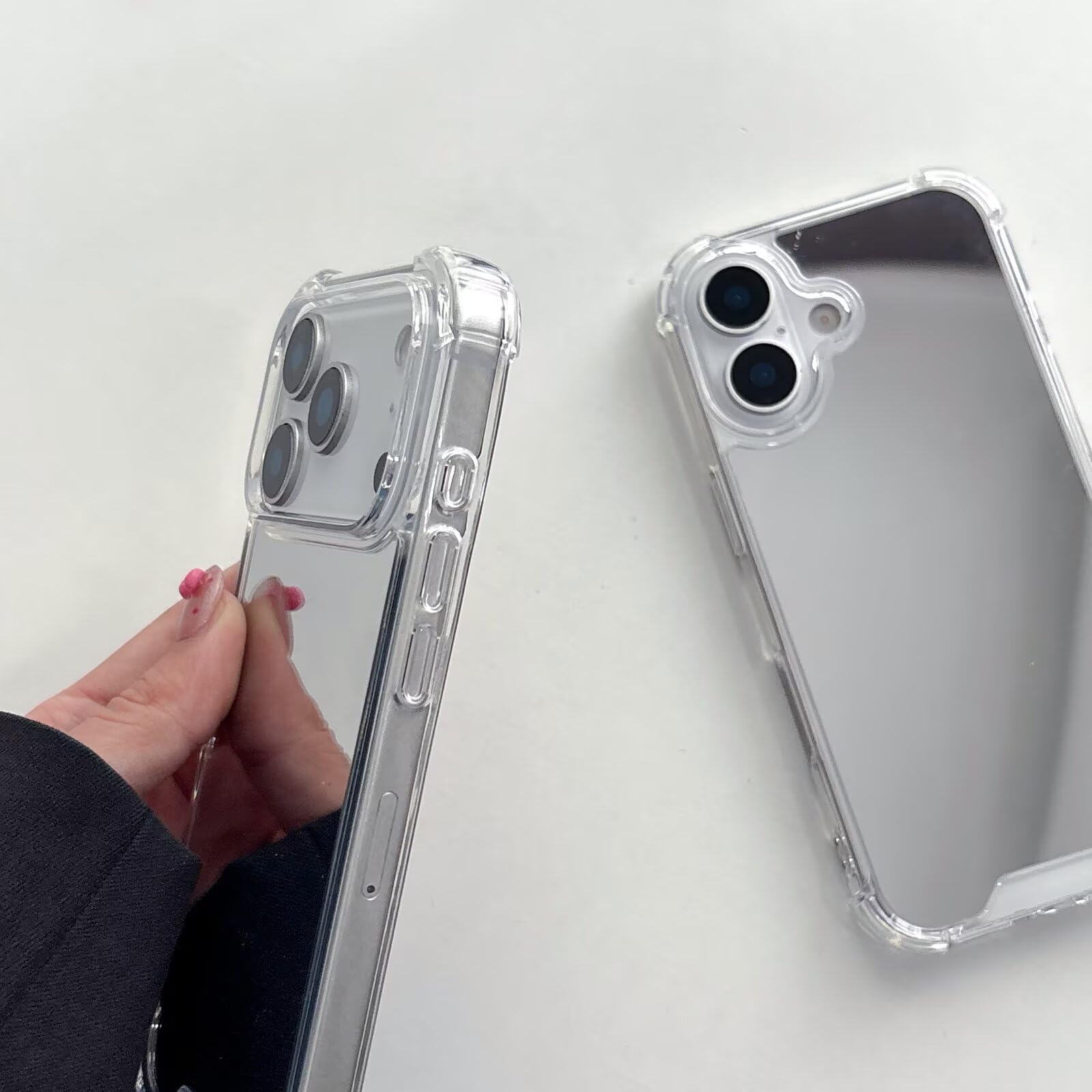 Amazon.com: Rnrieyta Miagon Mirror Case for iPhone 17 Pro Max