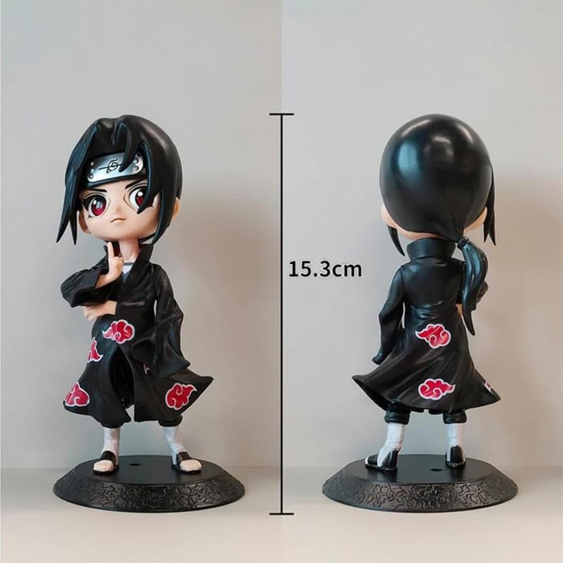 FowWelt Anime Cartoon Character Q Posket Action Figure | Limited Edition | Attractive Lightweight Durable Toy Figures for Home Decors Office Desk and Study Table - Itachi - Image 3 thumbnail