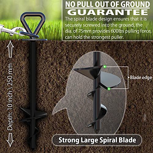 25 ft Dog Tie Out Cable and Stake – Durable & Sturdy Dog Yard Leash and Stake for Small Medium Large Dogs Up to 125lbs No Tangle Dog Leads for Yard Camping Outside (25ft – 125lbs, Black) 25 ft Dog Tie Out Cable and Stake – Durable & Sturdy Dog Yard Leash and Stake for Small Medium Large Dogs Up to 125lbs No Tangle Dog Leads for Yard Camping Outside (25ft – 125lbs, Black)