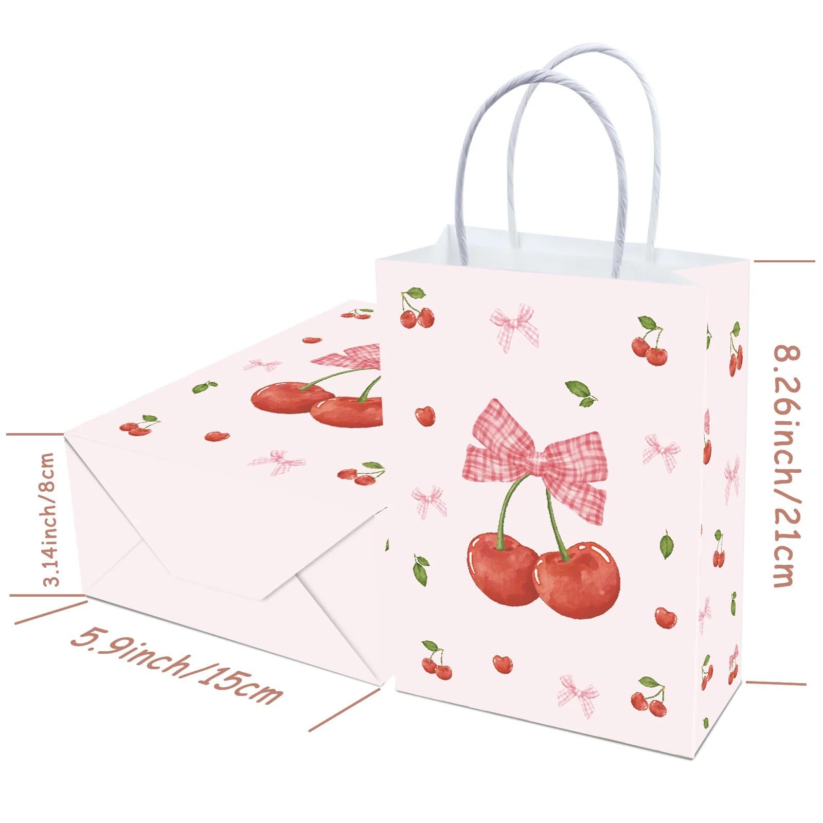 Geschenktüten Süße Kirschpapier-Geschenktüten