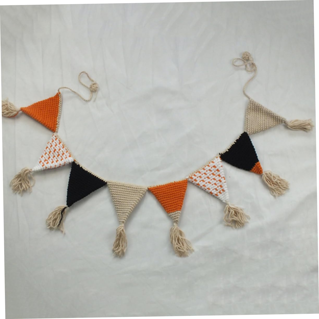TOYANDONA 3 Uds Banderín Banderín Decoración De La Habitación De Los Niños Pancartas Guirnalda Triangulares Decoración De Guardería Banderines Banderines De Algodón