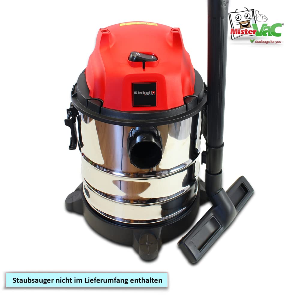 MisterVac Bocchetta Scopa Universale Per Aspirapolvere - Compatibile Con Einhell TC-VC 1815 S, Per Pavimenti E Moquette - 3