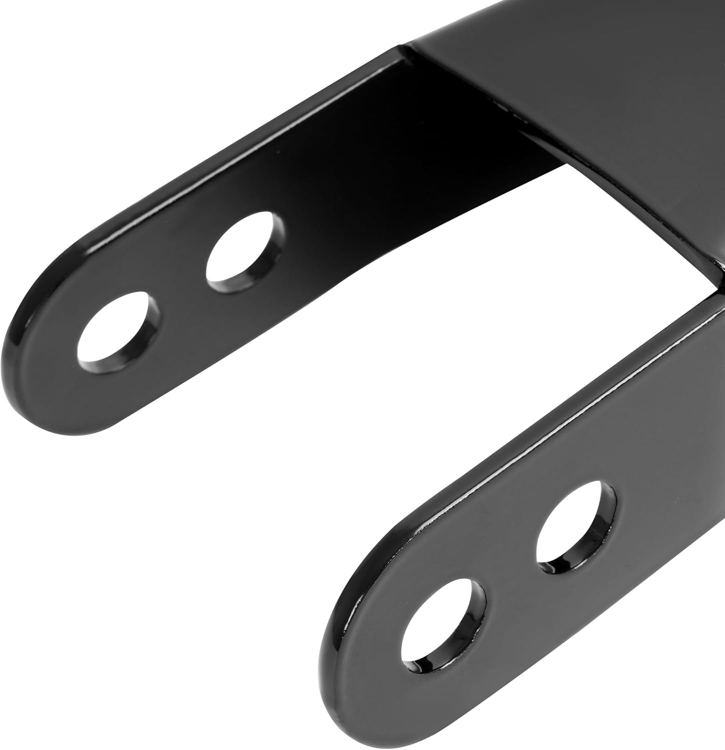 KUAFU 1"-2" Drop Leveling Lowering Shackles Kit Compatible with 1973-1996 Ford F100 F150 Powder Coated Steel