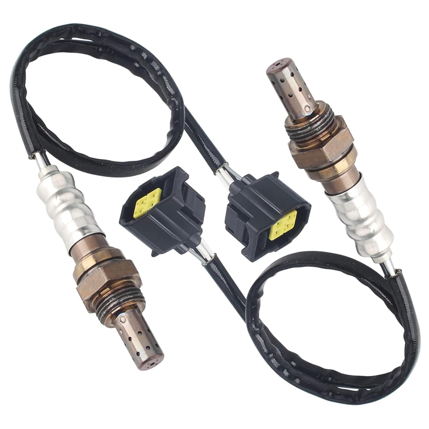 234-4587 O2 Oxygen Sensor Compatible with Dodge Charger Dakota Durango Ram 1500/2500/3500, 250-24253 O2 Sensor Upstream Downstream Replacement for Jeep Liberty for Chrysler - 2 Pack