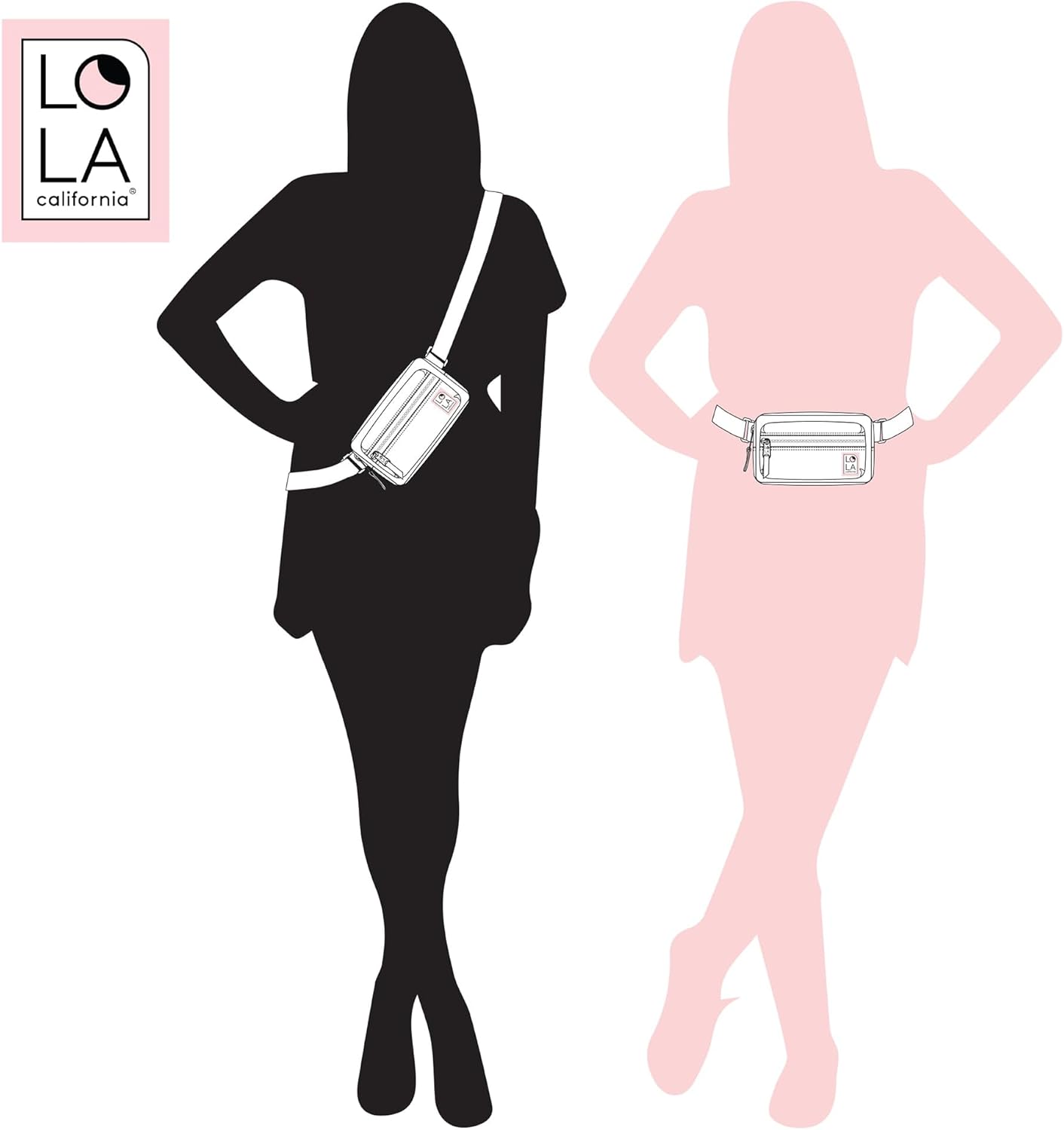 Chakra Fashionable Oversized Bum Fanny Crossbody Nylon Bag