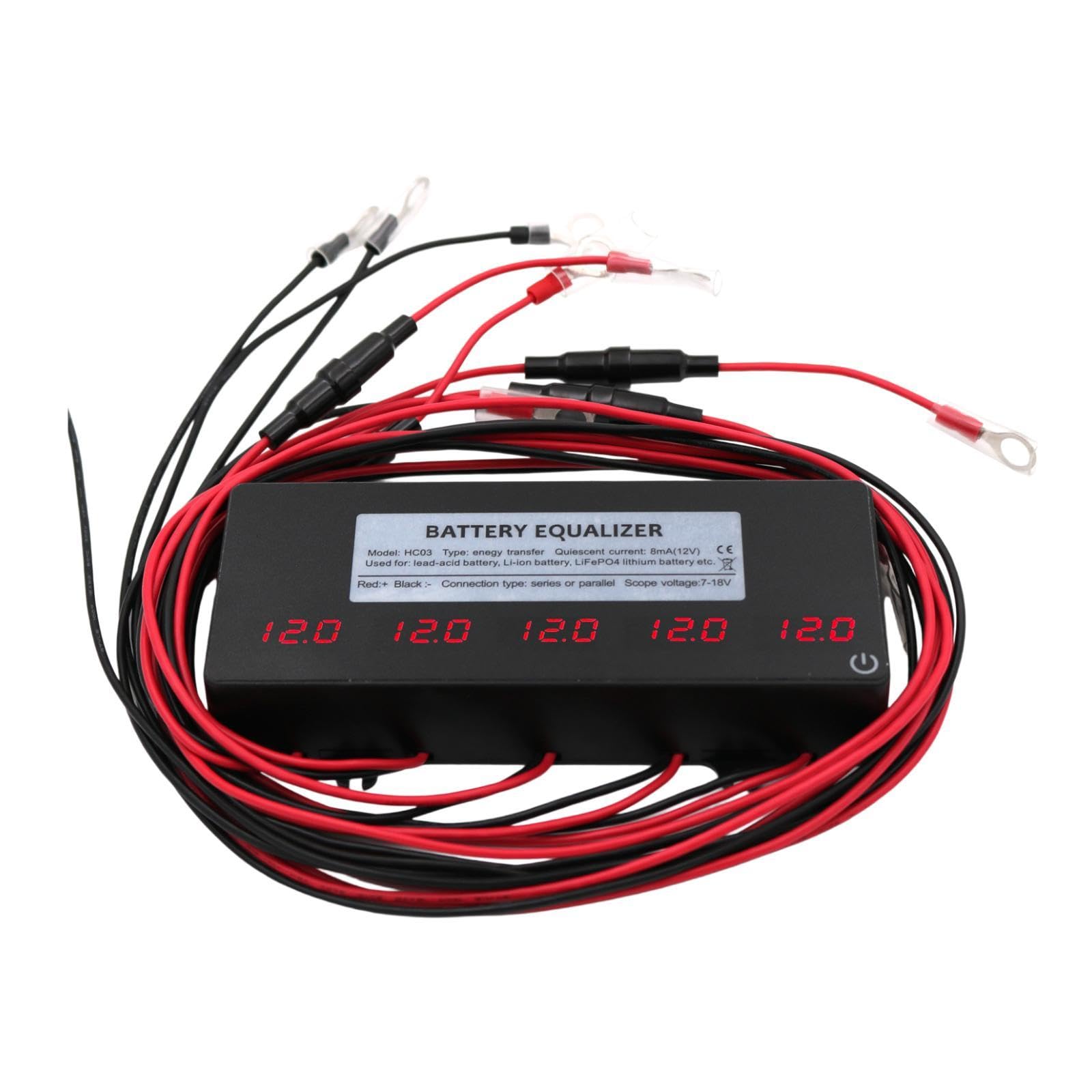 Accesorios para regulador de batería y probador portátil, con Pantalla Digital