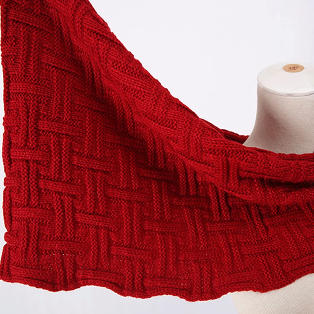 Scaldacollo Invernale FGUUTYM A Doppio Strato, Lavorato A Maglia, Unisex, Morbido E Antivento, Misura 45x24 Cm, Colore Come In Foto