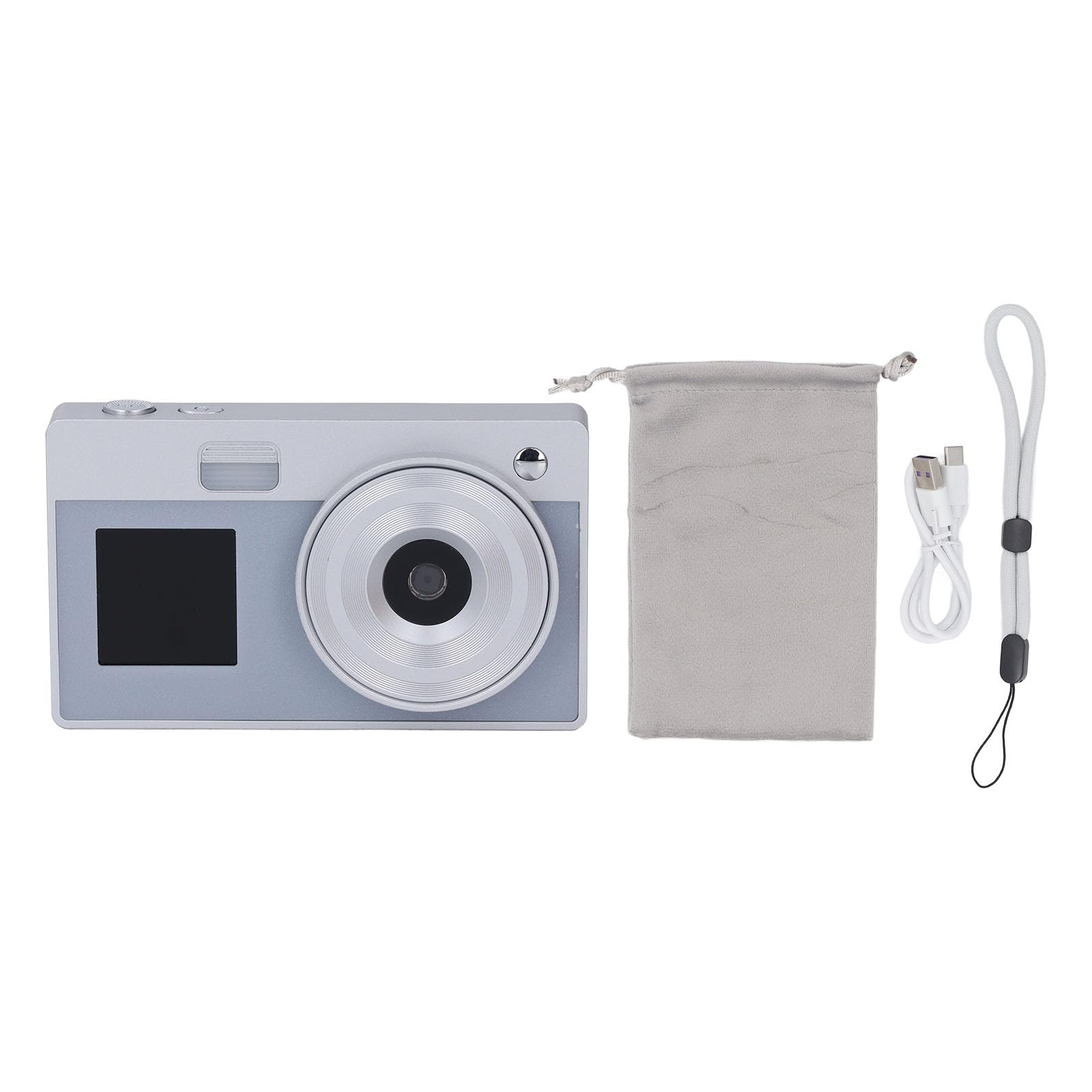 48MP Digital Camera with Dual Screens, 1080P Compact Retro Camera, 16x Zoom Anti Shake Selfie Mode, Portable Camera for Travel Students Daily Use with Type C Charging (64GB)-picture-28
