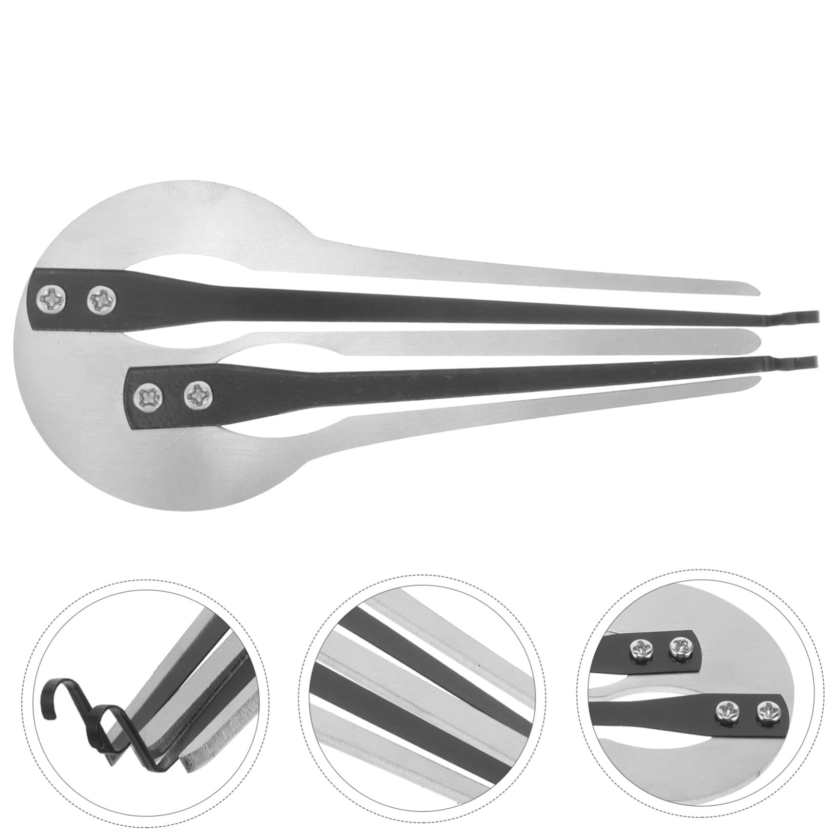 UPKOCH Guimbarde En Métal Portable Double Tonalité, Instrument De Musique Ethnique Traditionnel, Mini Harpe à Bouche, Facile à Apprendre, Pour Débutants Et Détente Quotidienne