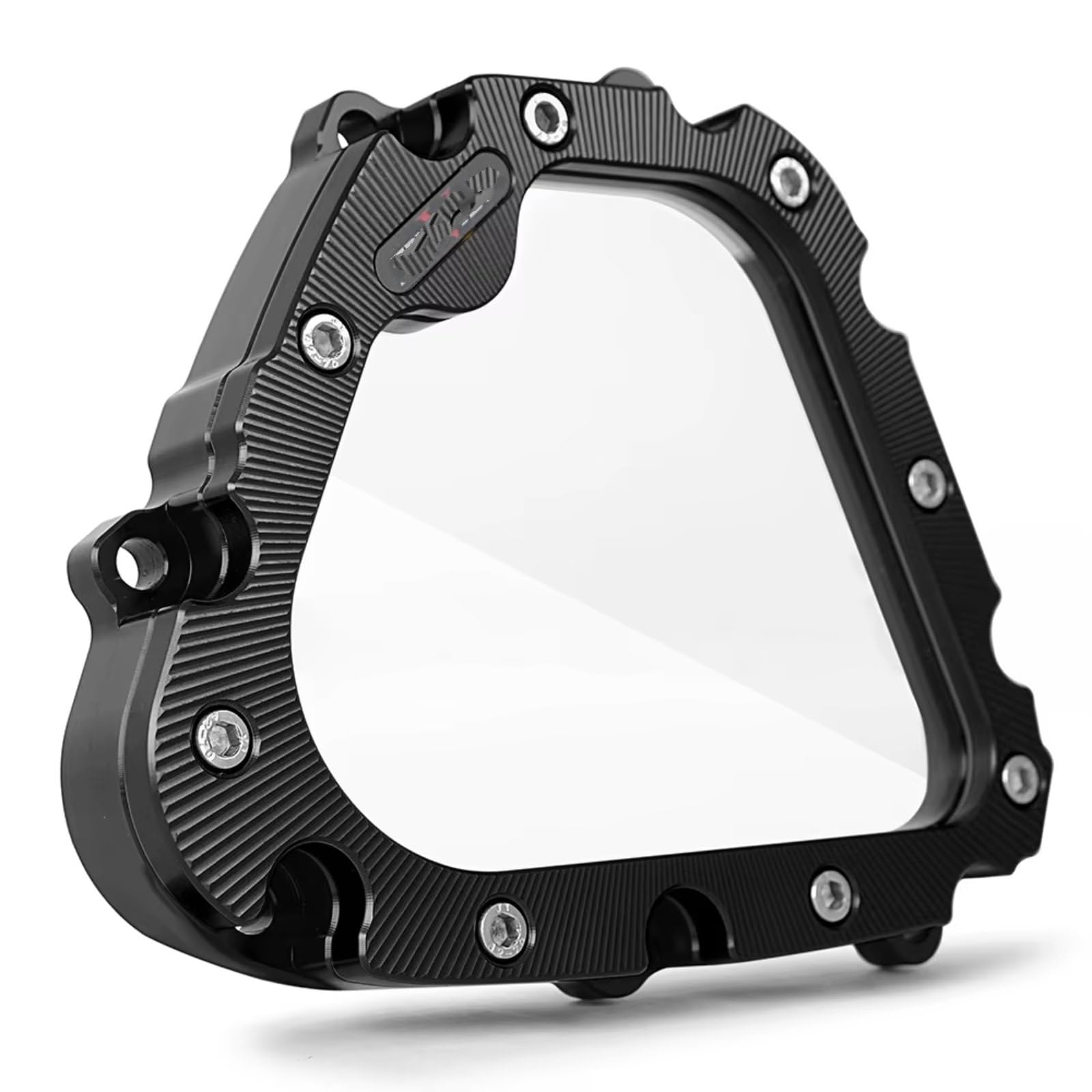 Vordere Kettenradabdeckung Motor Motorrad Für Yamaha Für MT09 Für FZ09 Moto Ritzelabdeckung | Schützen Sie den Kettenbereich vor Sand und Steinen.(Black)