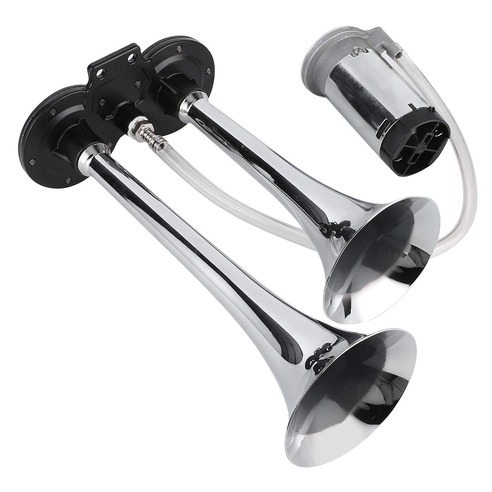Bocina de coche potente de 135dB y doble tubo para camión 12V