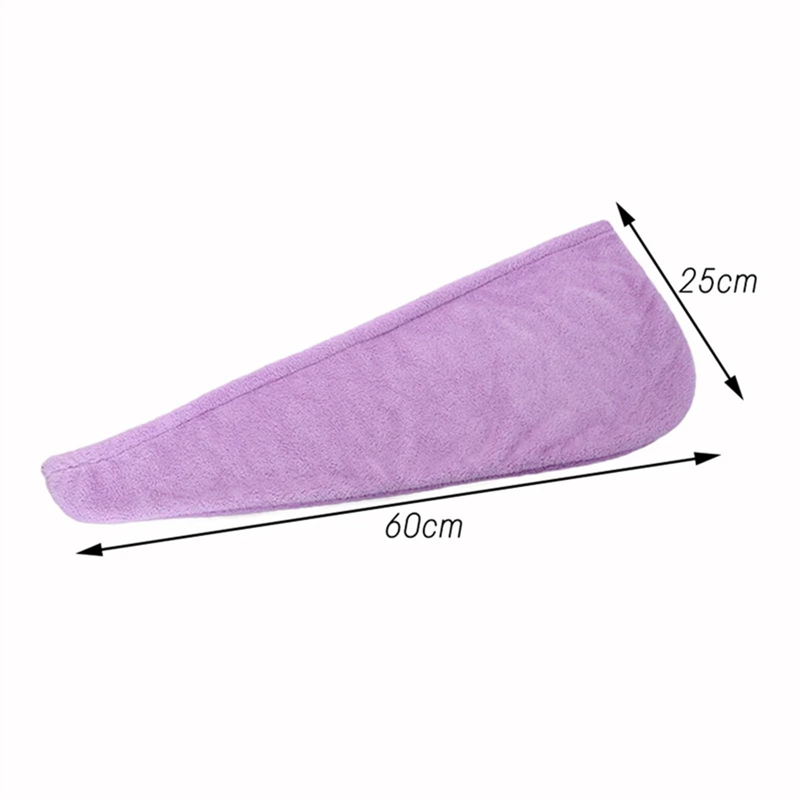 Turbante Per Capelli Asciugamano for capelli ad asciugatura rapida Cappello for dei for donna da bagno in microfibra solido Tappo for super assorbente Turbante(4PCS)