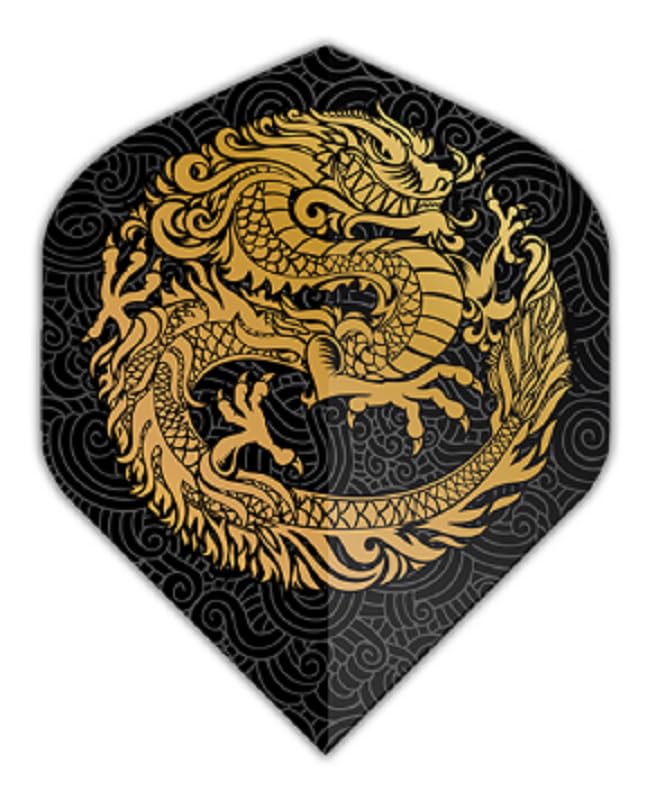 US Darts Pentathlon Dragon Standard Dart Flights - 3 Sets (9 Flights) - 100