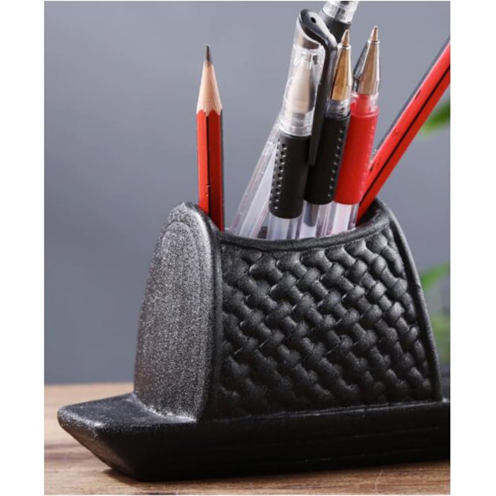 Décoration porte-stylos, bureau, céramique de bureau pour étudiants, adorable et multifonctionnel