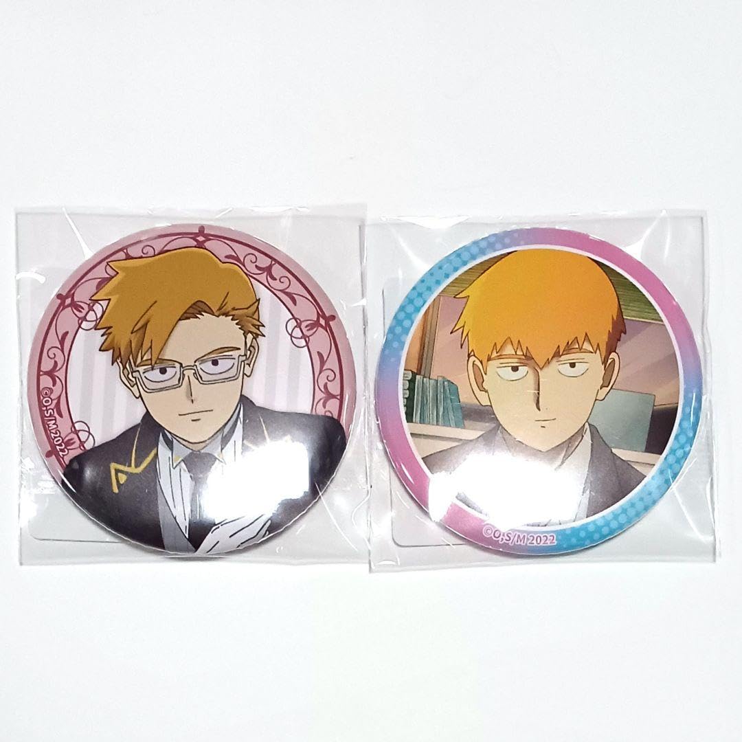 モブサイコ100 Ⅲ』ー執事verー スクラッチ 霊幻新隆 缶バッジ